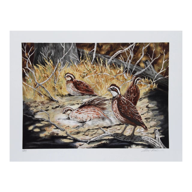 Allen Friedman, Quail, Lithograph For Sale