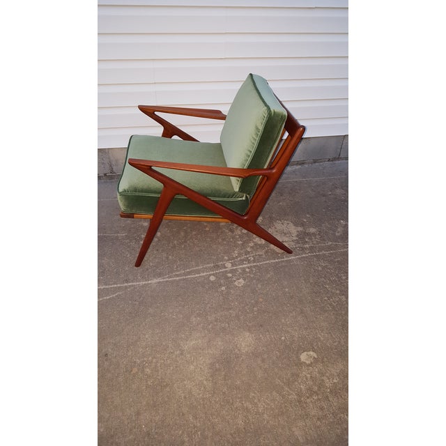 1960s Danish Modern Poul Jensen for Selig Z Chair Teak Side Chair