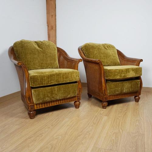 Vintage Beregére Chairs, 1940s, Set of 2 For Sale - Image 9 of 9