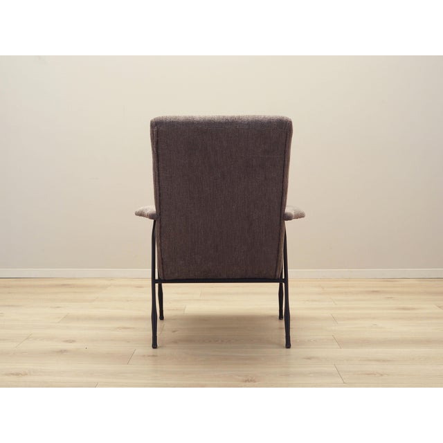 Vintage Italian Grey Armchair, 1970s For Sale - Image 6 of 14