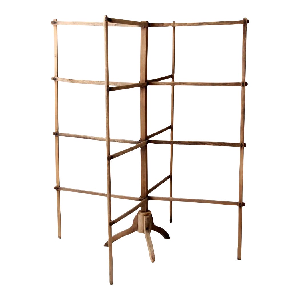 Antique Drying Rack | Chairish