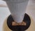 Glass Mid-Century German White Porcelain Table Lamp with Cream Glass Shade from EVP, 1950s For Sale - Image 7 of 8