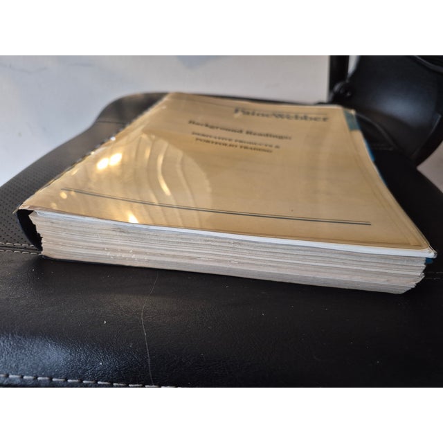 From wall street executive's personal collection rare government bond manuel of trading insights. Comprehensive binder...