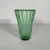 Mid-Century Modern Italian Oval Vase in Green Glass, 1980s For Sale - Image 3 of 9