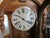Beautiful Vintage Wood Ansonia Reproduction Tear Drop Clock 8 Day Wind Painted Glass on Door Works For Sale In South Bend - Image 6 of 15