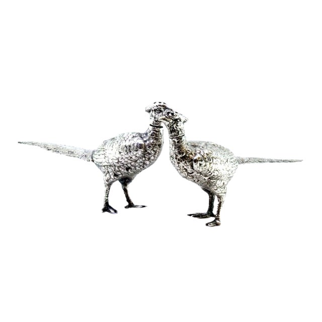 Silver Silver Salt and Pepper Shaker Set, Set of 2 For Sale - Image 8 of 8