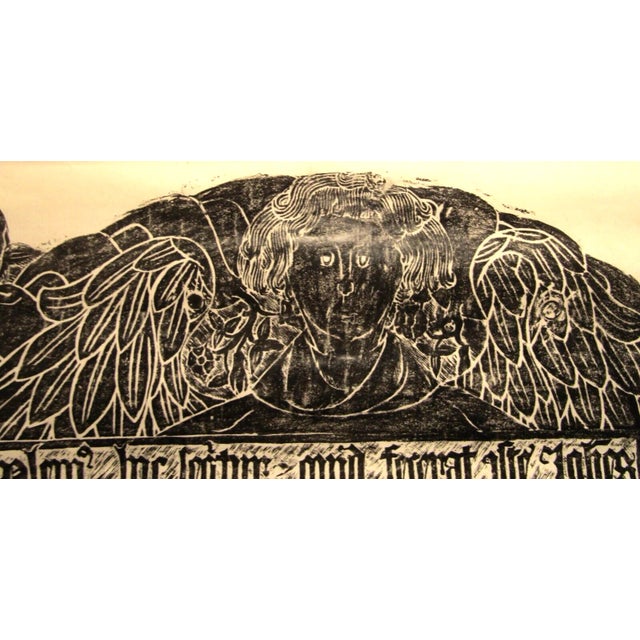 1967 St. Mary of Ashford Church Kent England Turtle Shaped Brass Rubbing For Sale - Image 4 of 7