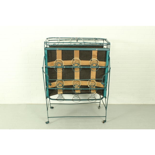 Foldable Metal Daybed, 1950s For Sale - Image 14 of 17
