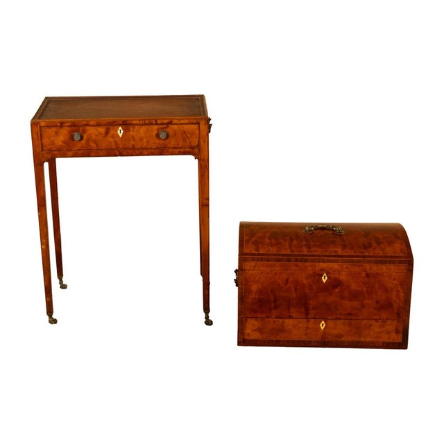 Antique George III Neoclassical Mahogany Chest Stand Cabinet Ince & Mayhew 1790 For Sale - Image 16 of 17