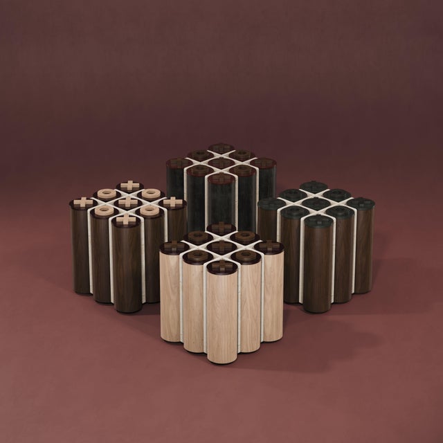 Kensington Tic-Tac-Toe Table from Wood Tailors Club For Sale - Image 4 of 16