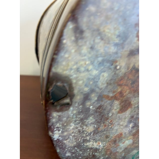 Vintage Brass Oval Jardiniere Planter Cachepot With Rope Detail For Sale - Image 13 of 15