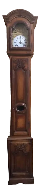 Vintage Cherry Grandfather Clock
