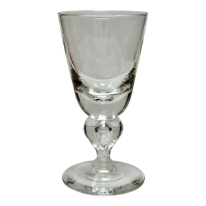 Vintage Steuben Crystal Water Goblet or White Wine Stem 1 of 7