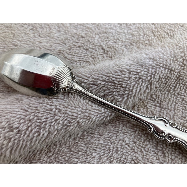1906 Sterling Silver Teaspoon, Engraved With Name Grace, Delicate Shell Pattern For Sale - Image 12 of 18