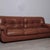 Animal Skin Italian Three-Seater Leather Sofa, 1970s For Sale - Image 7 of 18