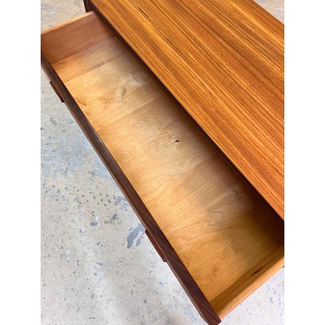 Wood Teak Chest of Drawers, Denmark For Sale - Image 7 of 11