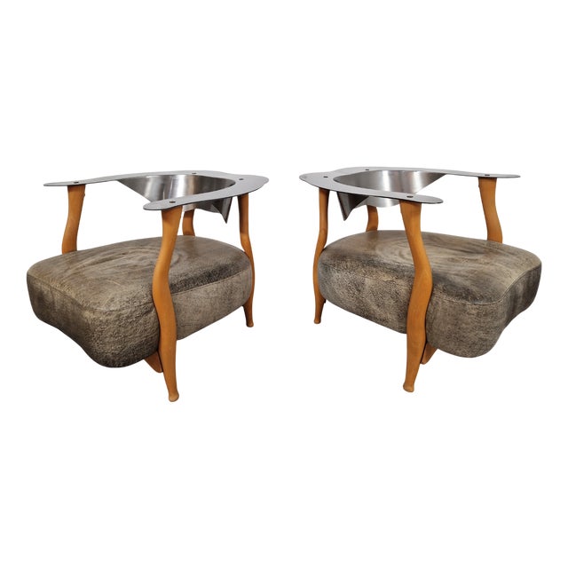 Fantasy Island Chairs by Kurt Beier, 1990s, Set of 2 For Sale