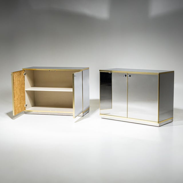 Pair of Hollywood Regency Sideboards, Italy, 1970s For Sale - Image 9 of 10
