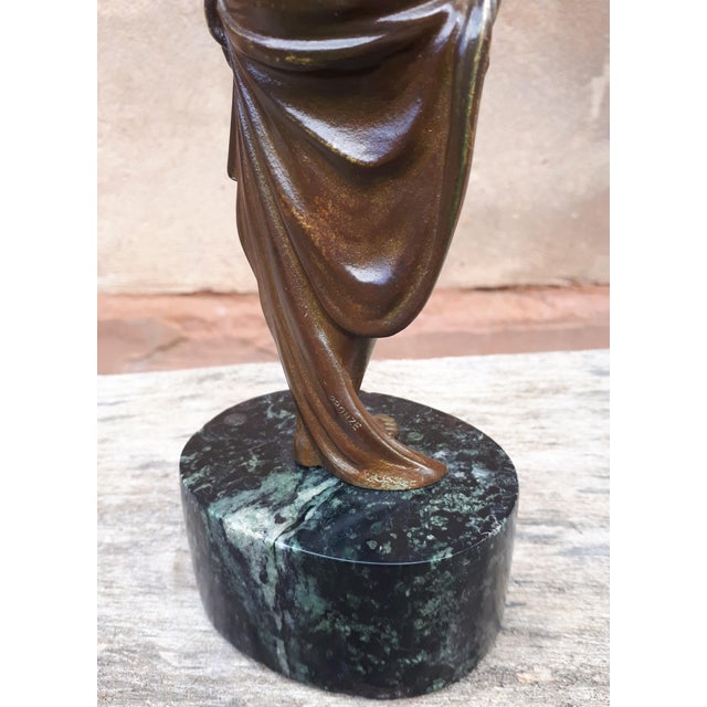 Lucien Alliot, Art Deco Sculpture, 1920s-1940s, Bronze For Sale - Image 3 of 14