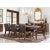 Classic Leather Tufted Dining Chairs- Set of 2 For Sale - Image 9 of 11