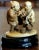 Exquisite Hand Carved Netsuke Figurine of Two Men Travelers For Sale - Image 9 of 12