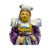 Mid Century French Faience Figural Figurine Traditional Costume and Headdress A. Very good overall preowned condition....