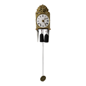 A Late 19th Century Morbier Works for a Tall Case Clock From Jobert Horloger at St Laurent Mâcon