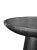 Contemporary Round Side Table Crafted From Mango Wood Burnt Finish For Sale - Image 3 of 5