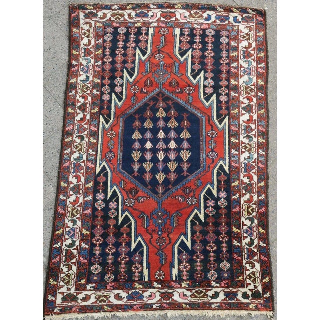 Mid-Century Hand-Knotted Rug For Sale - Image 6 of 6