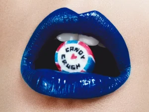 'Candy Crush - Candy Crush' Contemporary Fine Art Photography Print by Nathalie Gordon
