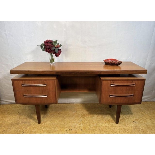 Mid-century retro vintage teak desk / dressing table by g plan – fresco range 1960. Designed by victor wilkins •iconic...