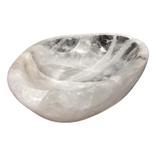 Large Rock Crystal Bowl For Sale