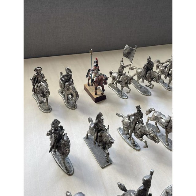 French Lead Soldier Lot from MSHP, 1950s, Set of 76 For Sale - Image 15 of 18