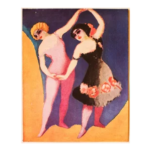 1948 After Kees Van Dongen "The Dancers", Second Edition Parisian Offset Lithograph