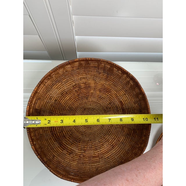 1960s Mid 20th Century East African Coiled Lidded Basket, Possibly Ethiopian For Sale - Image 5 of 12