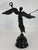Antique Bronze Winged Victory Figurine on Pedestal For Sale - Image 4 of 5