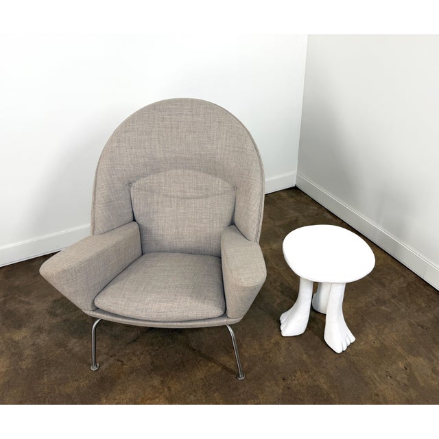 Hans J. Wegner “Oculus” Lounge Chair for Carl Hansen & Søn, Denmark For Sale - Image 9 of 18
