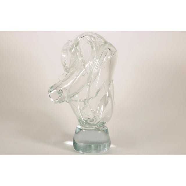 Abstract Harvey K Littleton Glass Sculpture For Sale - Image 3 of 9