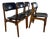 Vintage Rosewood Chairs by Erik Buch, 1960s, Set of 4 For Sale