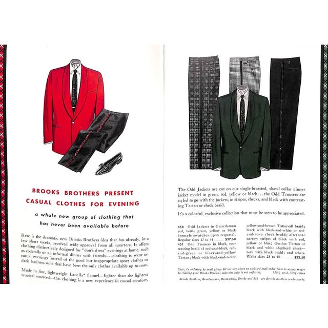 Brooks Brothers News for Spring 1955 in Men's and Boys' Clothing and Furnishings For Sale In New York - Image 6 of 10