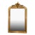 19th Century Gold Louis Philippe Mirror With Crest For Sale