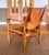 Wood Cognac Leather Safari Chair by by Wilhelm Kienzle, 1950s For Sale - Image 7 of 17