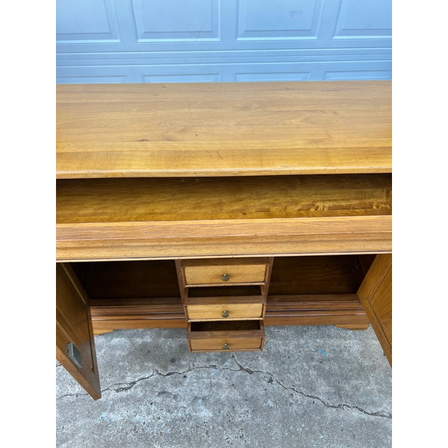Louis Philippe French 19th Century Louis Philippe Solid Walnut Two Door Buffet For Sale - Image 4 of 12
