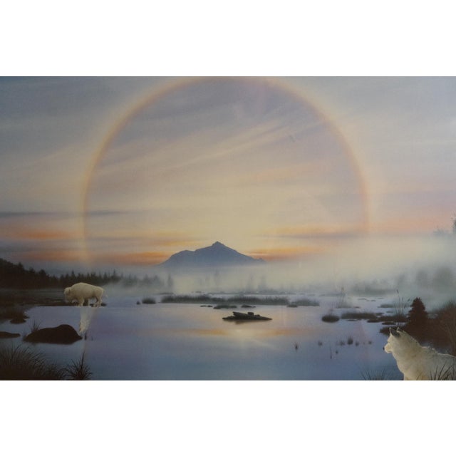 2000 - 2009 “The Witness” by Donald Vann – Triple Signed Limited Edition Lithograph, 374/950 (2005) For Sale - Image 5 of 11