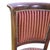 Wooden Chairs with Red Upholstery and Decorative Studs, Set of 2 For Sale - Image 4 of 11