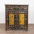 Folk Art 19th Century Original Hand-Painted Hungarian Pine Cabinet Sideboard For Sale - Image 3 of 16