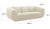 2020s Emmet Cream Velvet Sofa For Sale - Image 5 of 7