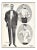 Mid-Century Men's Fashion Print-Tuxedos & Formal Wear For Sale