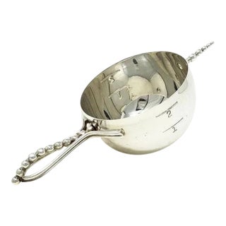 Mid-Century Silver Plated Napier Liquor Jigger For Sale