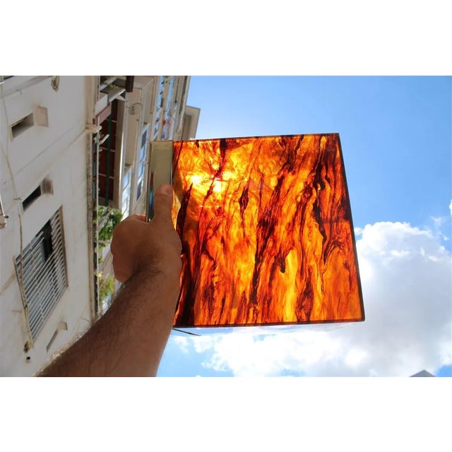 1970s Faux Tortoise and Brass Portable Bar from Dior, Italy, 1970s For Sale - Image 5 of 11